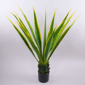 Agave artificial CHERIE, verde-amarillo, 110cm Agave artificial CHERIE, verde-amarillo, 110cm