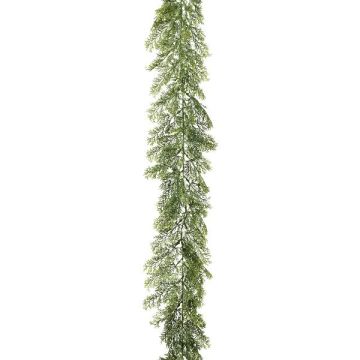 Guirnalda de plantas artificiales de ciprés SIPLON, verde, 195cm