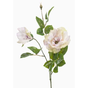 Rama artificial de rosa XAVORN, crema-lila claro, 80 cm