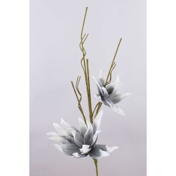 Lirio artificial MADEA, gris, 105cm, Ø20-30cm