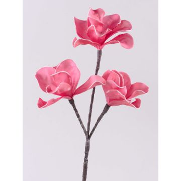 Magnolia artificial VERONA, rosa, 40cm, Ø10-14cm