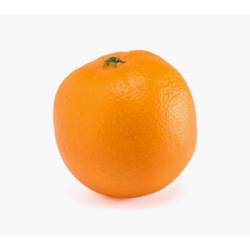 Naranja de plástico CLARELIA, naranja, 8 cm