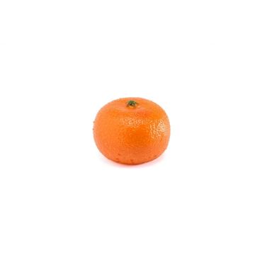 Fruta artificial mandarina CAHANIA, naranja, 7 cm