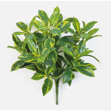 Hiedra artificial MARIBELLE en varilla, verde-amarillo, 45 cm