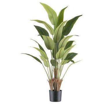 Planta artificial Árbol del viajero SLANKE, verde, 120 cm