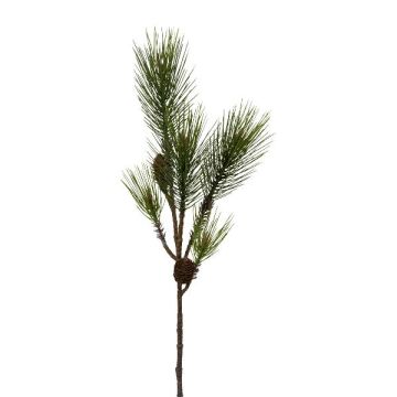 Rama artificial de pino TREVAL con piñas, verde, 85cm Rama artificial de pino TREVAL con piñas, verde, 85cm