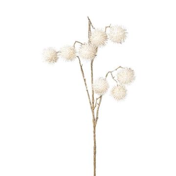 Rama artificial de plátano VELMOR con frutos, crema dorado, 85 cm