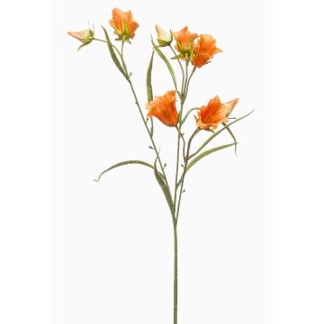 Rama artificial de campanilla EMMELY, naranja, 65 cm