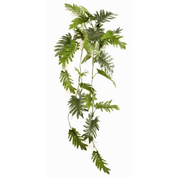 Planta colgante artificial filodendro selloum SNALVI con varilla, 90 cm