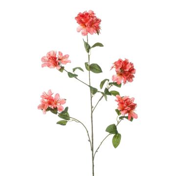 Rama artificial de rododendro MALISSA, coral, 120 cm