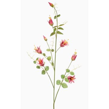 Rama decorativa de clemátide LENOMA, rosa, 115 cm