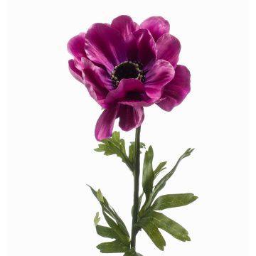 Flor artificial de anémona URASSAYA, violeta, 45 cm