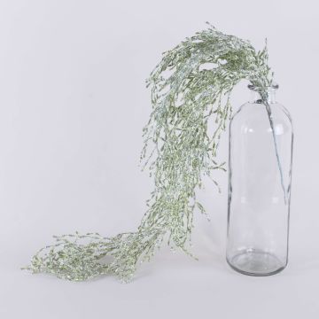 Tillandsia Usneoides artificial NEAL en varilla de ajuste, brillo, plata, 90cm Tillandsia Usneoides artificial NEAL en varilla de ajuste, brillo, plata, 90cm