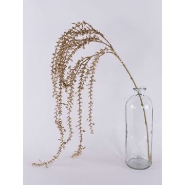 Rama de Rhipsalis artificial HASAN, brillo, oro, 120cm Rama de Rhipsalis artificial HASAN, brillo, oro, 120cm