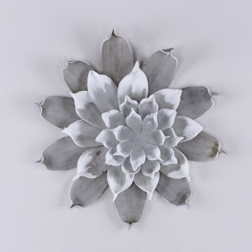 Flor de camelia artificial STEINKA, gris, Ø30cm Flor de camelia artificial STEINKA, gris, Ø30cm