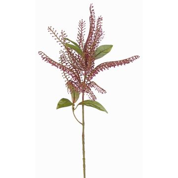 Pieris artificial VILLADS, burdeos, rojo burdeos, 65cm, Ø20cm Pieris artificial VILLADS, burdeos, rojo burdeos, 65cm, Ø20cm