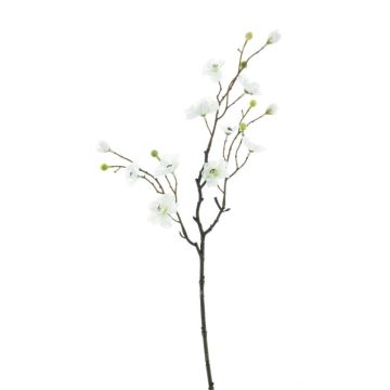 Rama artificial de flor de manzano LEKO, flores, blanco, 55 cm