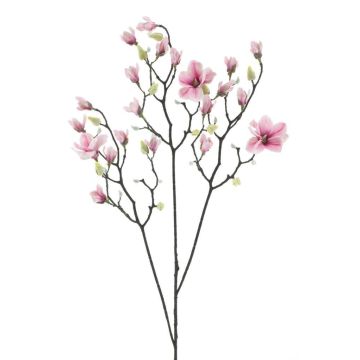 Rama decorativa de magnolia NELKA, rosa y blanco, 125 cm Rama decorativa de magnolia NELKA, rosa y blanco, 125 cm