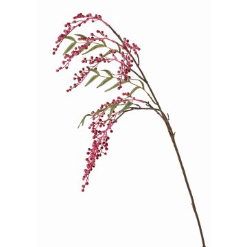 Rama artificial de sorbus aucuparia JANNAH con frutos, rojo, 85cm