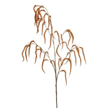 Rama artificial de amaranto PIATRA con flores, naranja, 100 cm Rama artificial de amaranto PIATRA con flores, naranja, 100 cm