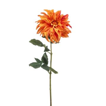 Flor artificial de dalia NIRVATHIA, naranja, 55 cm Flor artificial de dalia NIRVATHIA, naranja, 55 cm