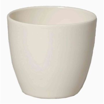 Macetero de cerámica para plantas TEHERAN BASAR, crema, 12cm, Ø13,5cm Macetero de cerámica para plantas TEHERAN BASAR, crema, 12cm, Ø13,5cm