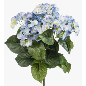 Hortensia artificial JONE en varilla, azul, 40cm Hortensia artificial JONE en varilla, azul, 40cm