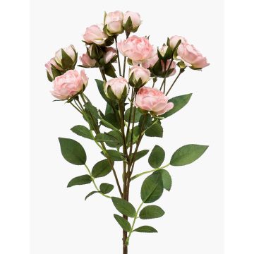 Rama de rosas falsas TOSSA, rosa, 55 cm