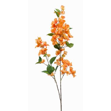 Rama falsa de bougainvillea MONELS con flores, naranja, 115cm