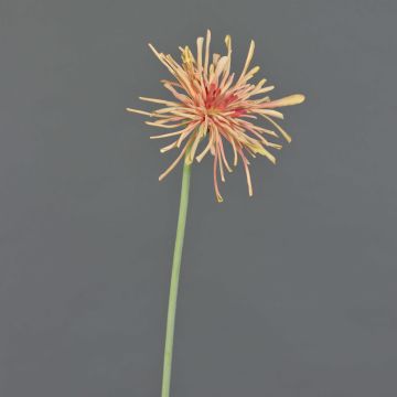 Crisantemo artificial SUSUMU, naranja, 60 cm