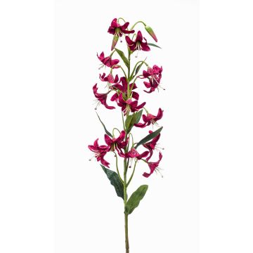 Lirio de tigre artificial ARAMAIO, rojo burdeos, 80cm