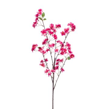 Rama falsa de flor de melocotón SANTANA con flores, rosa, 100cm
