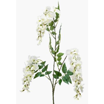 Rama artificial de glicinas ONORATO con flores, crema, 70cm Rama artificial de glicinas ONORATO con flores, crema, 70cm