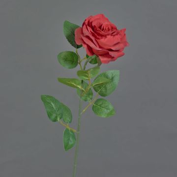 Rosa de plástico PEZOS, rojo, 60cm