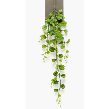 Planta falsa de hoja de corazón ORERA en varilla de ajuste, verde, 90cm
