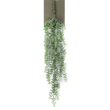 Rhipsalis artificial colgante TUREIS, en palo, verde-gris, 70cm