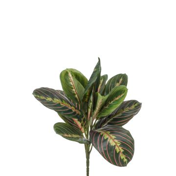 Maranta artificial SITULA en palo, verde-rojo, 30cm