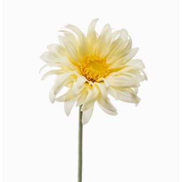 Gerbera artificial BILFON, amarillo claro, 50 cm