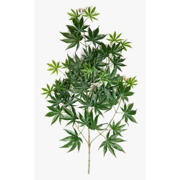 Rama artificial de arce japonés ALETTO, difícilmente inflamable, verde, 70 cm