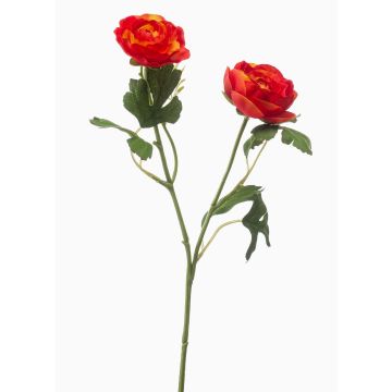 Rama decorativa ranúnculo FLORANCE, naranja oscuro, 45 cm Rama decorativa ranúnculo FLORANCE, naranja oscuro, 45 cm