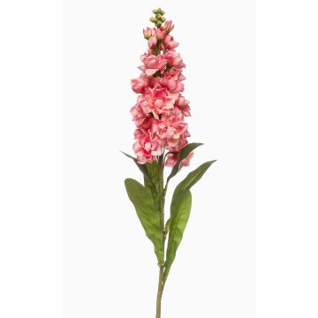 Flor artificial Levkoje DIHALLA, coral, 80 cm