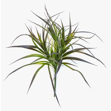 Caña artificial MARIETTO sobre varilla, verde-rojo, 45 cm