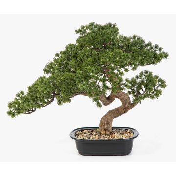 Bonsái artificial de pino KANYA en maceta, 45 cm