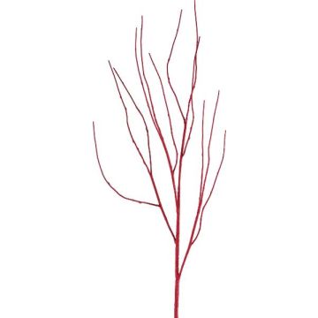 Rama decorativa cornejo BLORFEN, rojo rubí, 95 cm