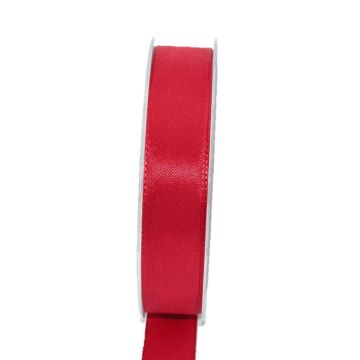 Cinta decorativa de poliéster WIARA, rojo, 50 m, 25 mm