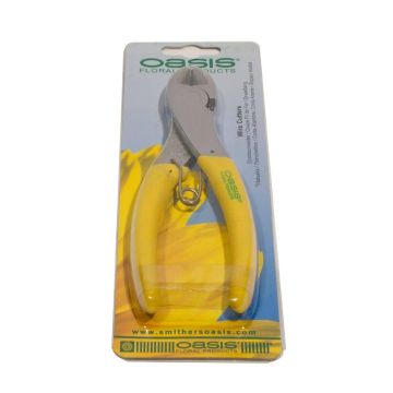 OASIS® Alicates de corte lateral con mangos recubiertos de goma, amarillos