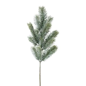 Rama decorativa de abeto azul SLOVAN, congelada, blanco-verde, 50cm Rama decorativa de abeto azul SLOVAN, congelada, blanco-verde, 50cm