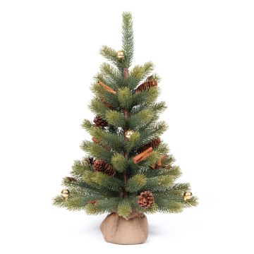 Árbol de Navidad artificial KEMI, decorado, 45 cm, Ø 25 cm Árbol de Navidad artificial KEMI, decorado, 45 cm, Ø 25 cm