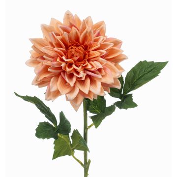 Flor artificial Dalia ZELRAN, melocotón, 70 cm