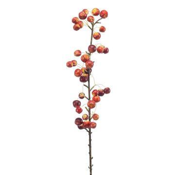 Rama decorativa de manzano KELZAR con frutos, roja, 85 cm